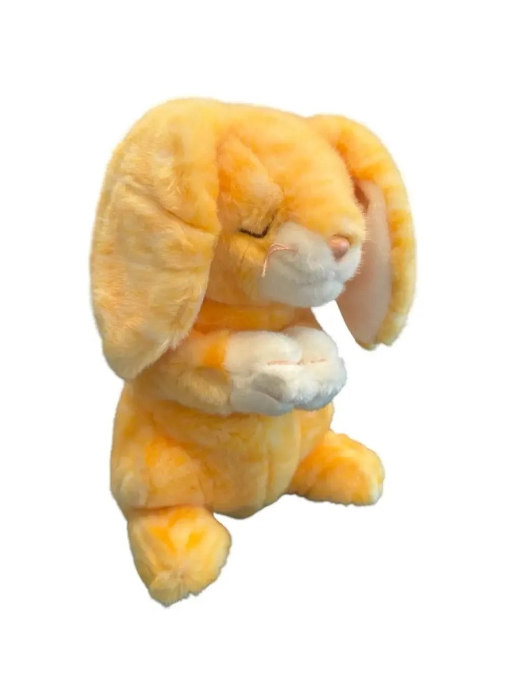 NWT Vintage Ty Beanie Babies Beanie Buddy Grace Praying Bunny Stuffed Animal